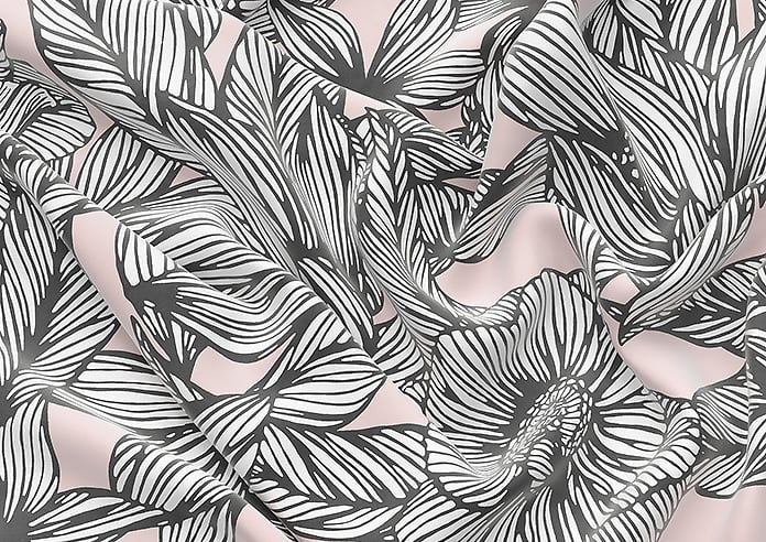 Ted Baker Velvet Vietnam, Pink - Roman Blind - Image 4